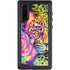 Neon Rainbow Cheetah with Rose by Sheena Pike Galaxy Cases